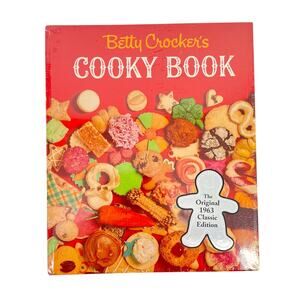 Betty Crocker Cooky Book NEW SEALED 2002 vintage